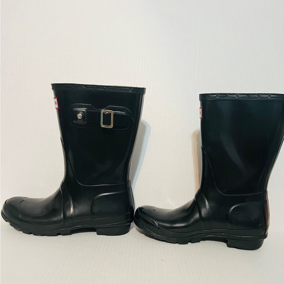 Hunter Ladies Original Gloss Short Boots - Picture 9 of 10